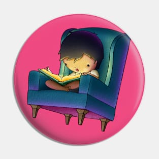 Reading Chair Pin