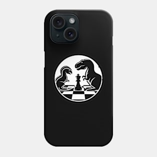 Dinosaur Chess Faceoff Phone Case