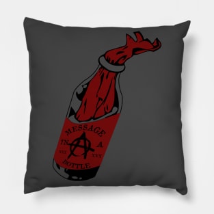 Message In A Bottle - Molotov, Anarchist, Anarchism, Leftist, Protest, Punk, Funny Pillow