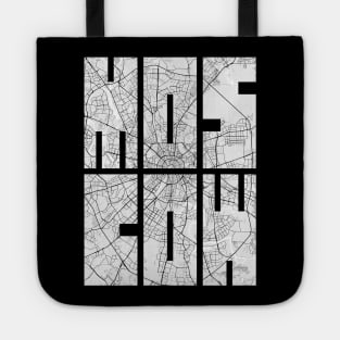 Moscow, Russia City Map Typography - Light Tote