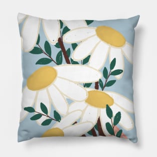 Daisy Flower Pillow