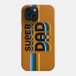 Super Dad Retro Style Phone Case