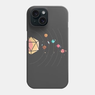 Dice Solar System Phone Case