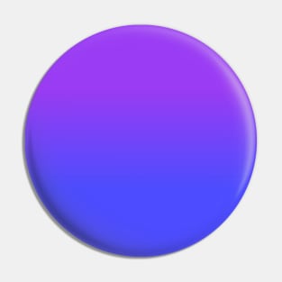 Neon Blue and Bright Neon Purple Ombré Shade Color Fade Pin