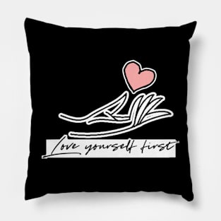 self-love girl power Pillow