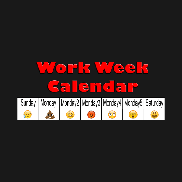 Work Week Calendar by Exbrit