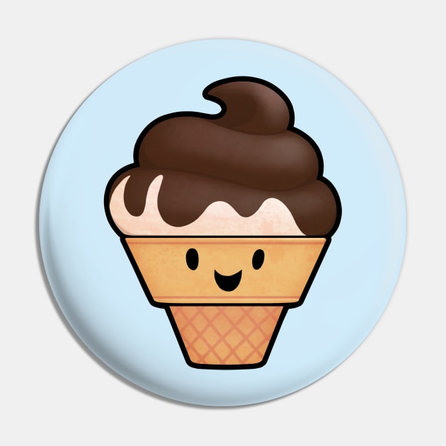 Chocolate Ice Cream Pin by kantonic