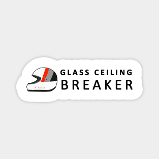 Glass Ceiling Breaker - 80s Rally Edition Magnet