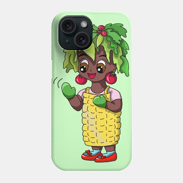 Living a plant-based life Phone Case by cuisinecat