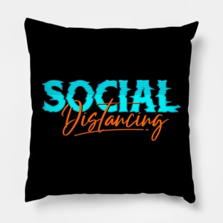 social distancing Pillow