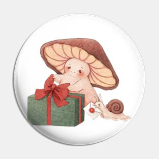 A Special Mushroom Gift Pin