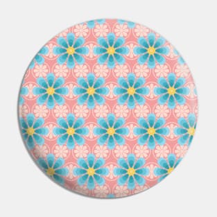 Cute Flower Pattern Pin