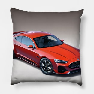 Stylish Sports Car Pillow