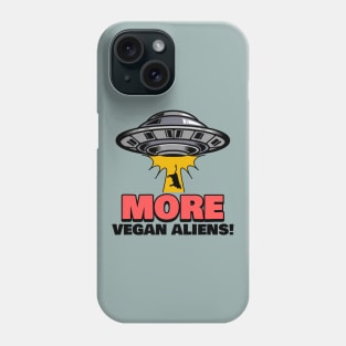 Funny Vegan Alien Phone Case