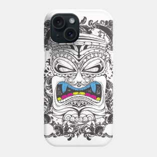 Trendy Hawaiian Tiki Mask Totem Collection Phone Case