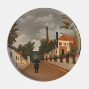 Vue Des Environs De Paris by Henri Rousseau Pin