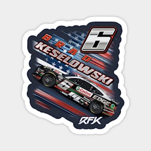 Brad Keselowski RFK Racing Patriotic Magnet