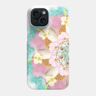 sweet milkshake mandala Phone Case