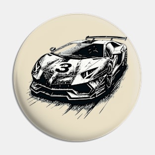 Lamborghini Aventador Pin