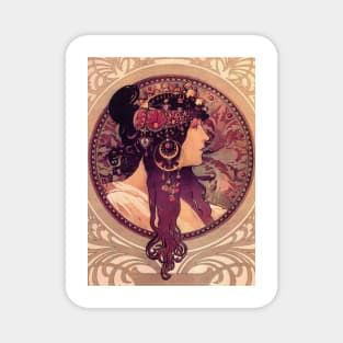 Alphonse Mucha 00 Magnet