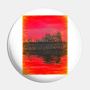 Whitby Abbey Pin