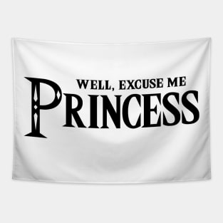 The Legend of Princess (Black) Tapestry