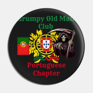 Grumpy Old Man Club Portuguese Chapter Pin
