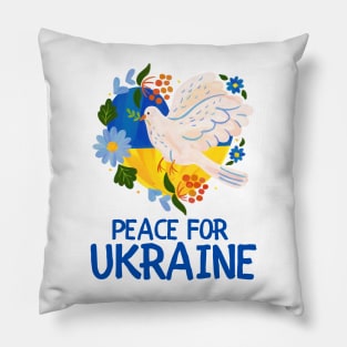 Peace For Ukraine Pillow