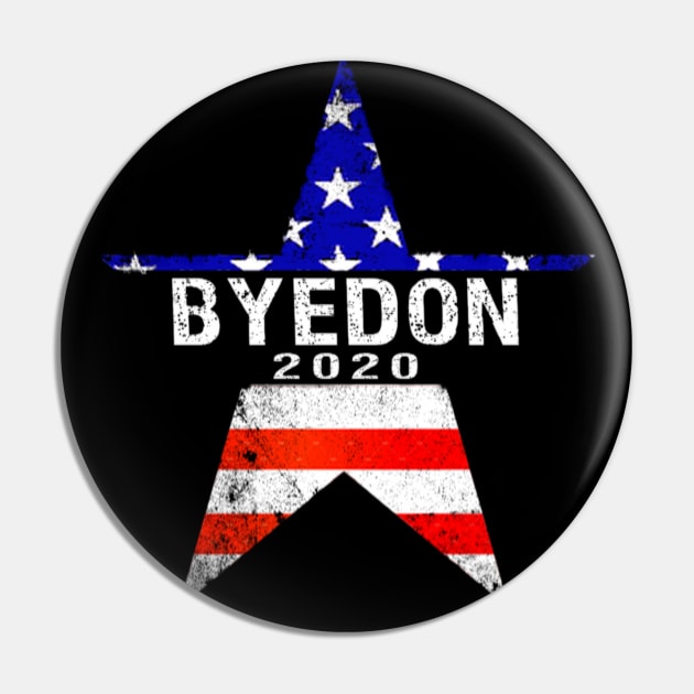 Joe Byedon 2020 ,Funny President Biden vintage design american flag Pin by Jozka