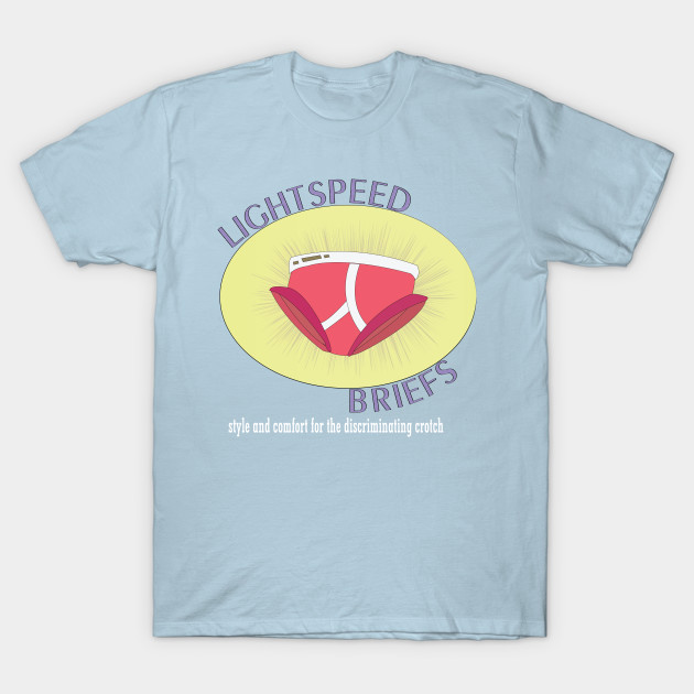 Lightspeed Briefs Futurama TShirt TeePublic
