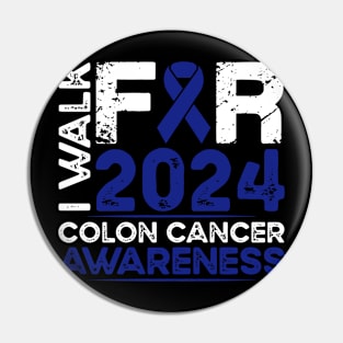 Colon Cancer Awareness Walk 2024 Pin