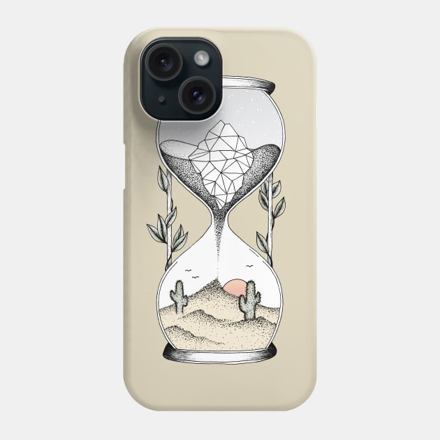 Time Is Running Out Phone Case by Barlena