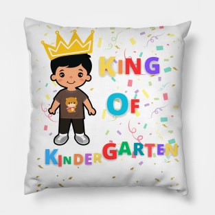 King of Kindergarten Pillow