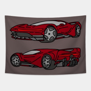 elegant super car Tapestry