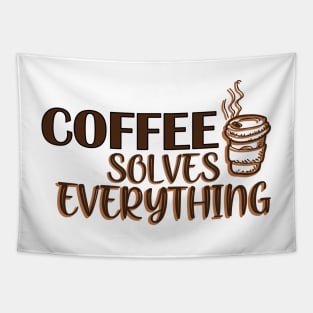 Coffee solves everything Tapestry