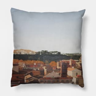 Saint Peters From The Terrace Of Santa Sabina Pillow