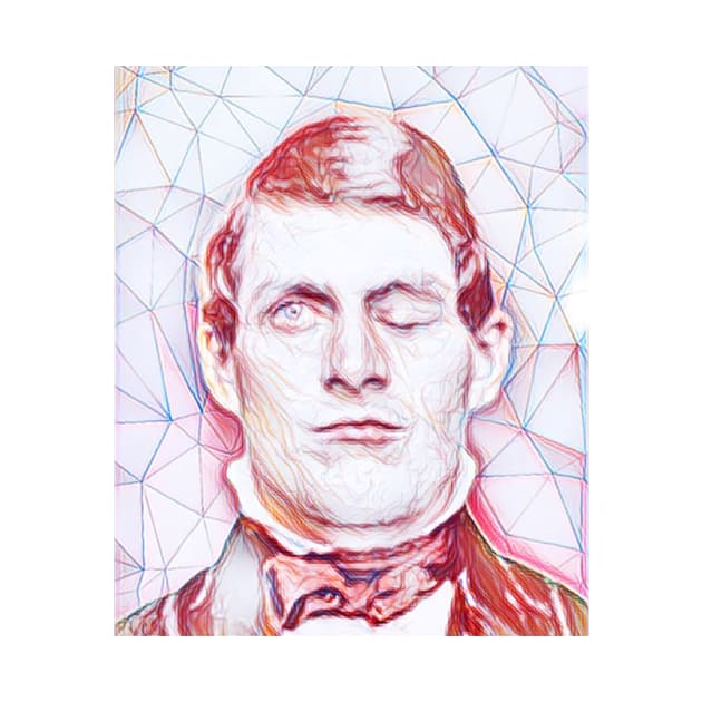 Phineas Gage Portrait | Phineas Gage Artwork by JustLit