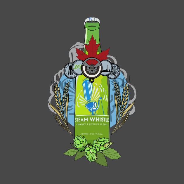 Steam Whistle Beer by tharrisunCreative