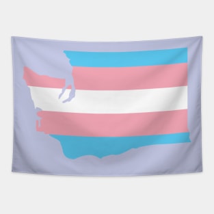 Trans Pride Washington State Tapestry