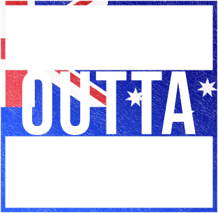 Straight Outta Victor Harbor - Gift for Australian From Victor Harbor in South Australia Australia Magnet