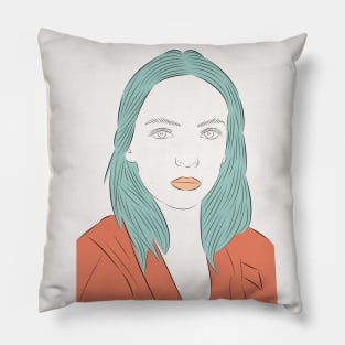 Jodie Comer Pillow