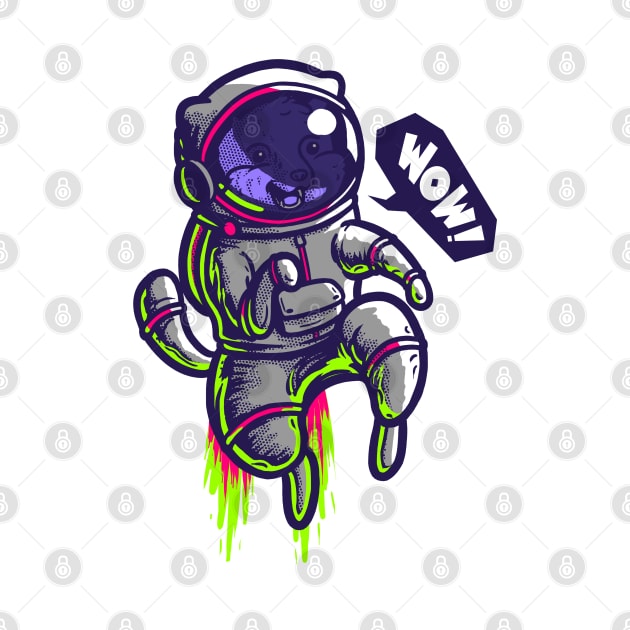 Space Dog by wehkid