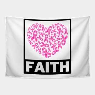 Faith - Breast cancer awareness Tapestry