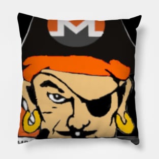 Monero Pirate XMRRRR!!! Pillow