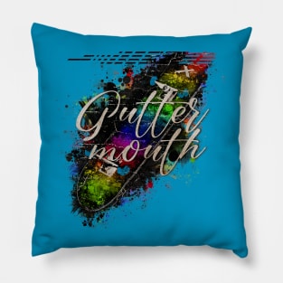 Skateboard X Guttermouth VINTAGE Melodic Pillow