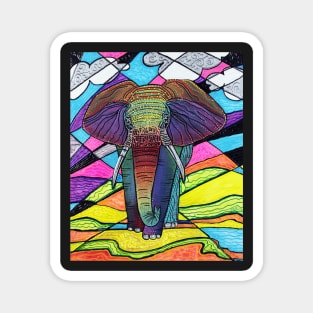 The Mighty Elephant Magnet