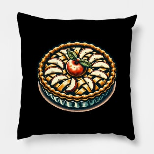 Apple Pie Vintage Slice Kawaii Since Sweet Pillow