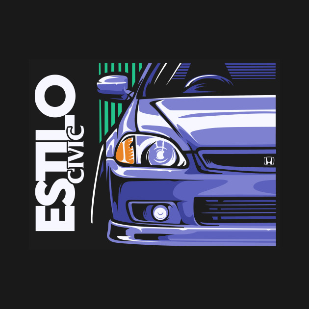 Disover Civic Estilo - Civic - T-Shirt