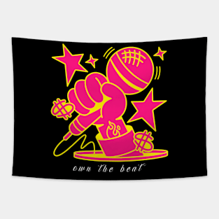 own the beat Tapestry