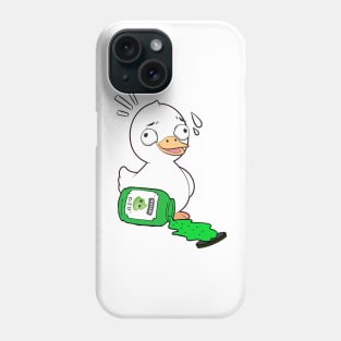 Funny duck Spilled Wasabi Sauce Phone Case